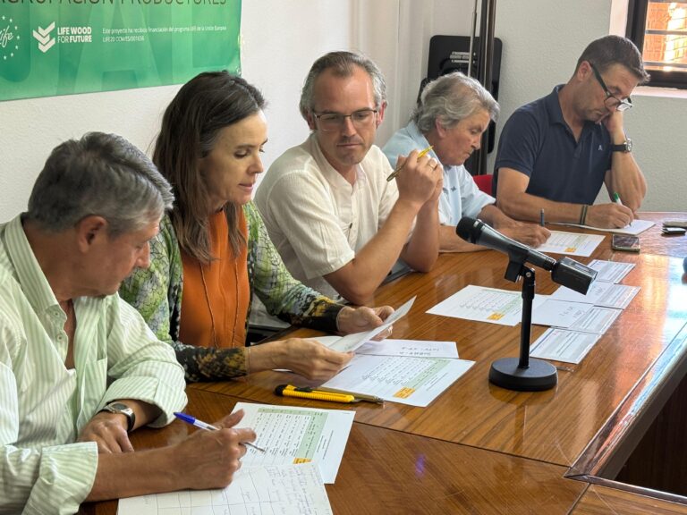 La tercera subasta de Marjal adjudica 3.300 metros cúbicos madera certificada de chopo por un valor de más de 300.000 euros